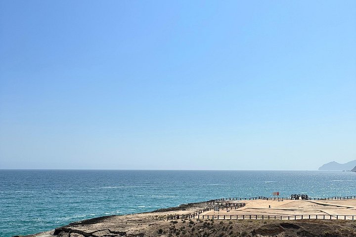 Upptäck Västra Salalah och simma ( Karibiska Orienten) Fazayeh Beach