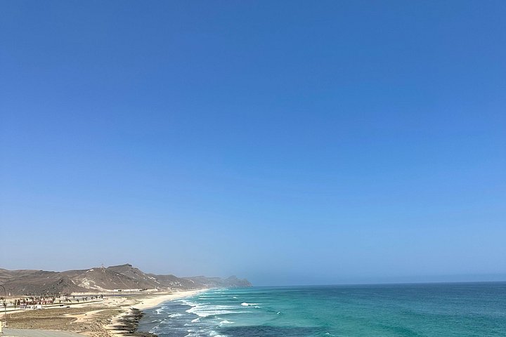 Upptäck Västra Salalah och simma ( Karibiska Orienten) Fazayeh Beach