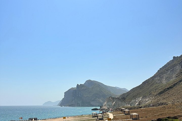 Upptäck Västra Salalah och simma ( Karibiska Orienten) Fazayeh Beach