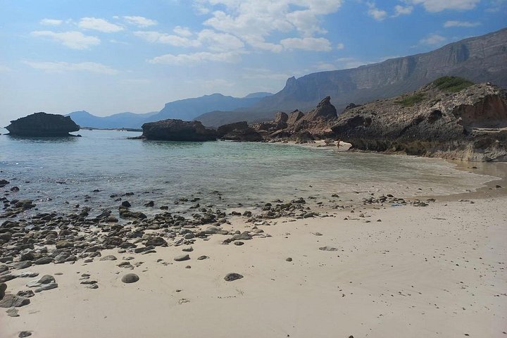 Upptäck Västra Salalah och simma ( Karibiska Orienten) Fazayeh Beach