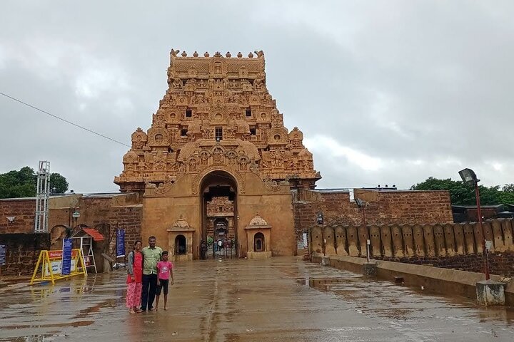 Privédagtocht van Trichy naar Tanjore en Kumbakonam