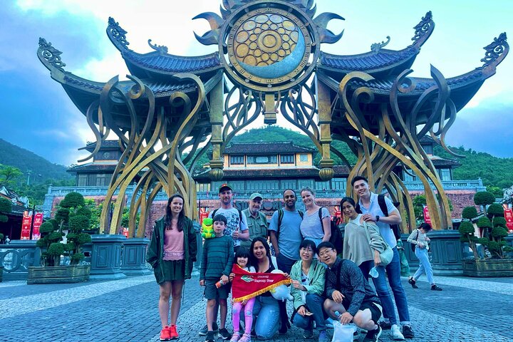 Visite d'une journée complète en petit groupe du Golden Bridge et des collines de Ba Na