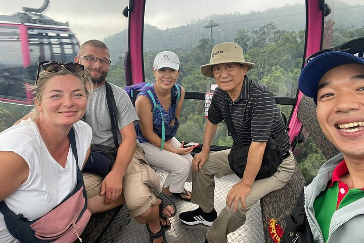 Visite d'une journée complète en petit groupe du Golden Bridge et des collines de Ba Na