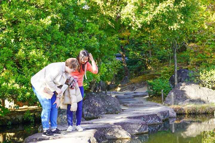 Himeji Castle Easy Bike Tour : Samurai Geschichte, Garten & Matcha