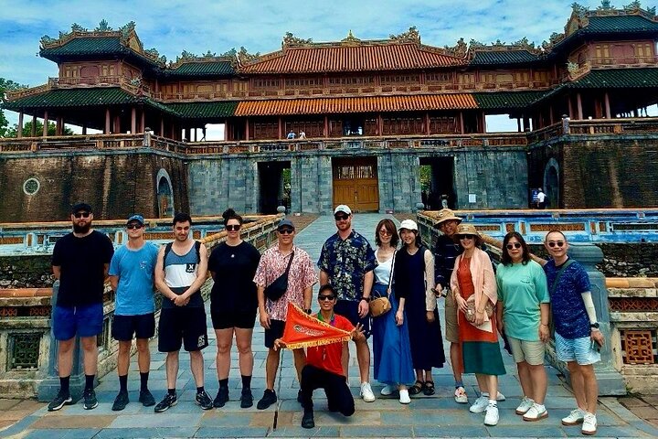Hue Citadel-tur med autentiskt tåg via Hai Van Pass från Da Nang
