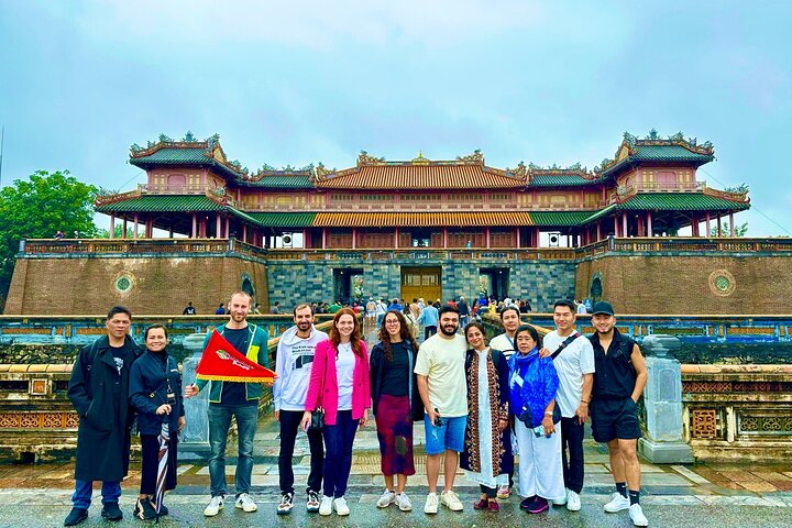 Hue Citadel-tur med autentiskt tåg via Hai Van Pass från Da Nang