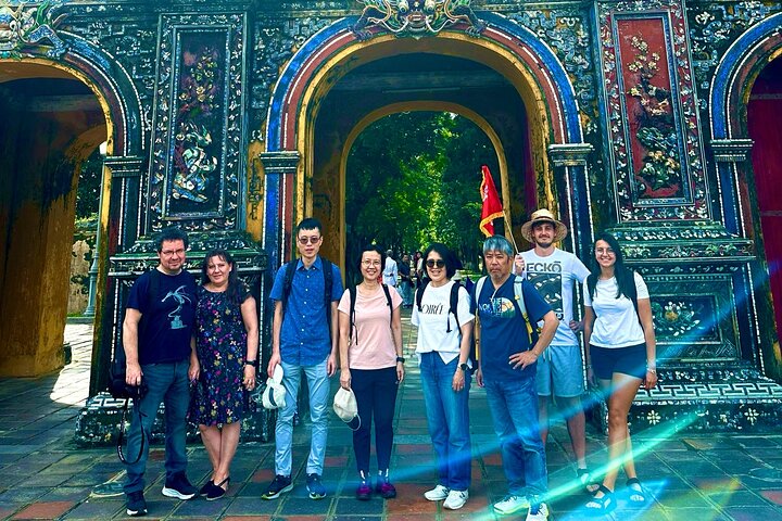 Hue Citadel-tur med autentiskt tåg via Hai Van Pass från Da Nang