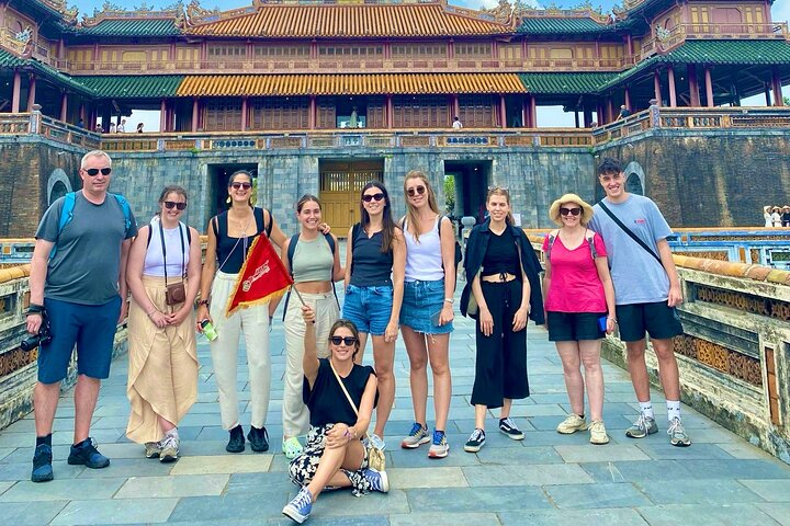 Hue Citadel-tur med autentiskt tåg via Hai Van Pass från Da Nang