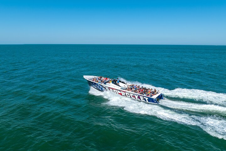 45-minütige Sea Rocket Speed Boat & Dolphin Cruise in Ocean City MD