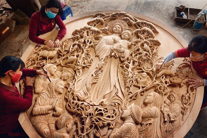 Hoi An Carvão de Madeira: Crie sua madeira de arte com mestre artesão