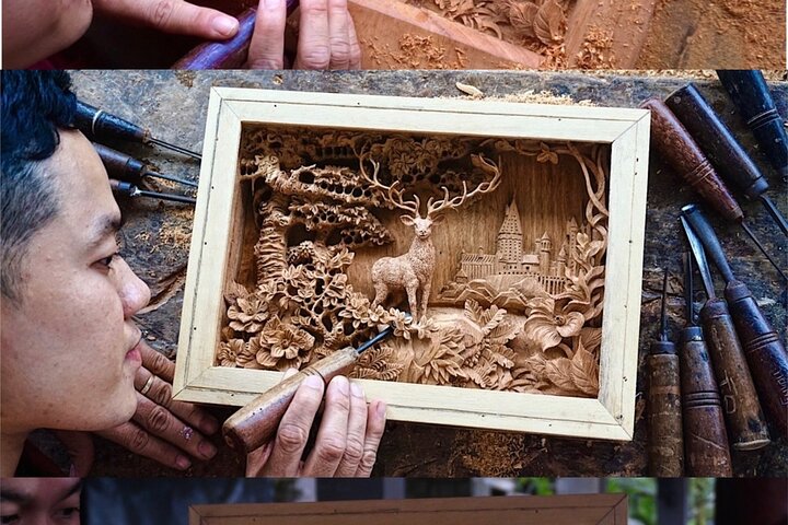 Hoi An Carvão de Madeira: Crie sua madeira de arte com mestre artesão