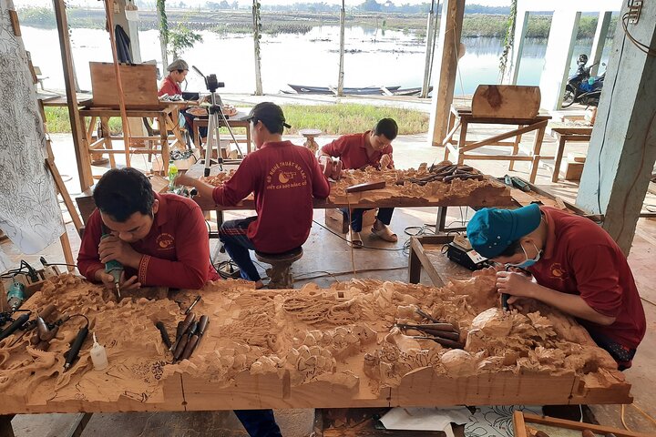 Hoi An Carvão de Madeira: Crie sua madeira de arte com mestre artesão