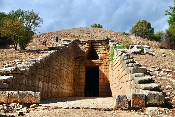Volledige dag Mycene Epidaurus Nafplio Isthmus Canal Luxe Tour