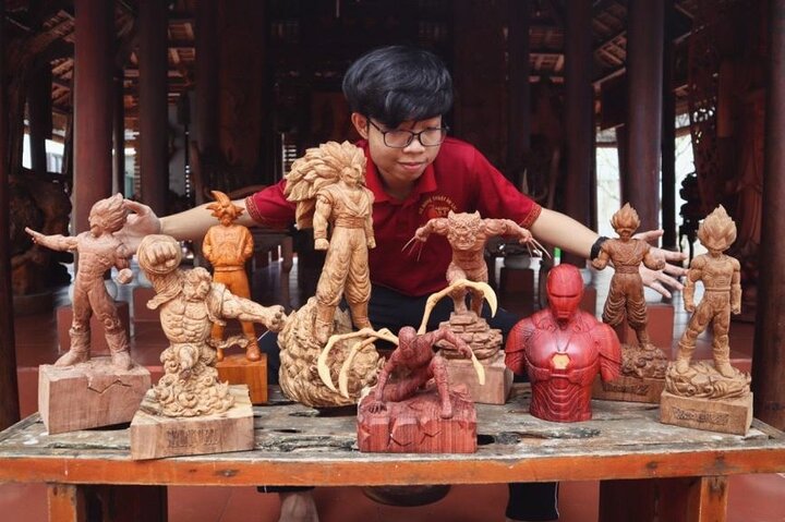 Hoi An Erfahrung 3 Stunden Holzschnitzkurs mit lokalem Künstler