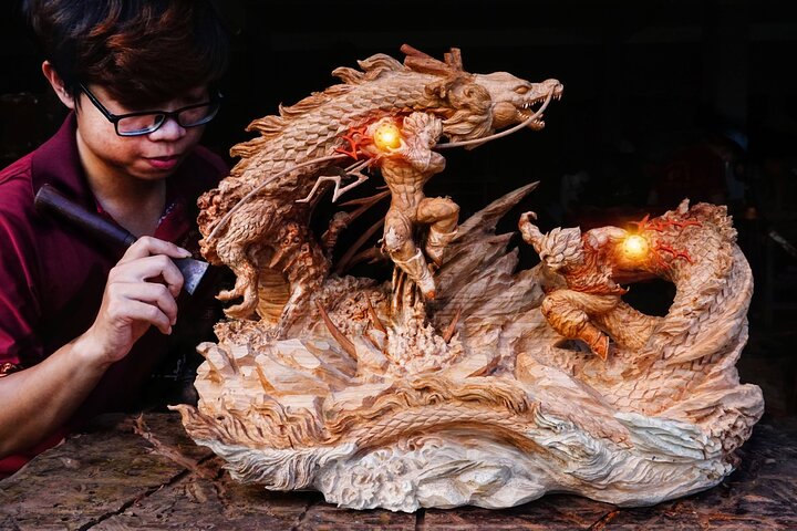 Hoi An Carvão de Madeira: Crie sua madeira de arte com mestre artesão