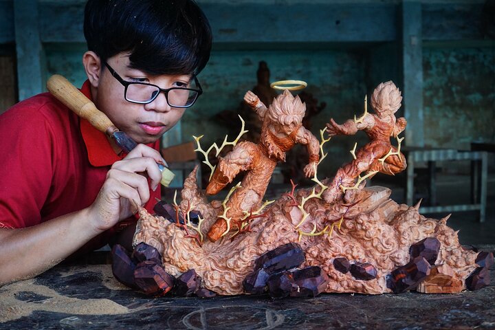 Hoi An Carvão de Madeira: Crie sua madeira de arte com mestre artesão