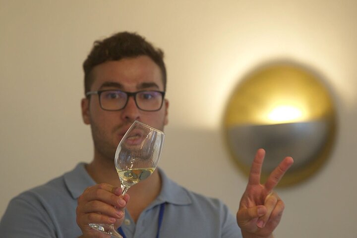 Santorini Weinabenteuer mit 12 Weinproben, Tapas und Sonnenuntergang