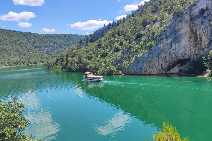 Krka-fossene halv dag, privat tur fra Sibenik