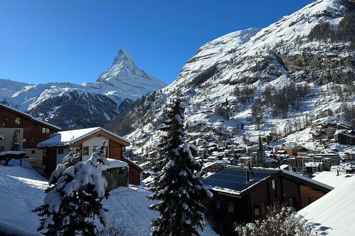 Visite du village de Zermatt et du glacier du Cervin | Depuis Berne