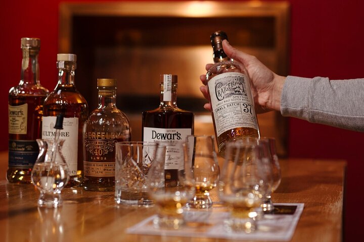 1 times smagning af sjældneste og ældste whiskyer