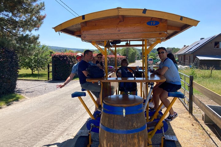 Tour Privé en Vélo Bière à Rochefort en Ardenne Belge