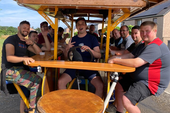 Tour Privé en Vélo Bière à Rochefort en Ardenne Belge