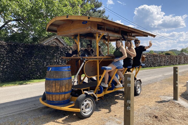 Tour Privé en Vélo Bière à Rochefort en Ardenne Belge