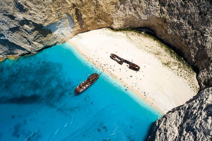Cruzeiro no Norte de Zante com Cabo Skinari e Praia Xigia