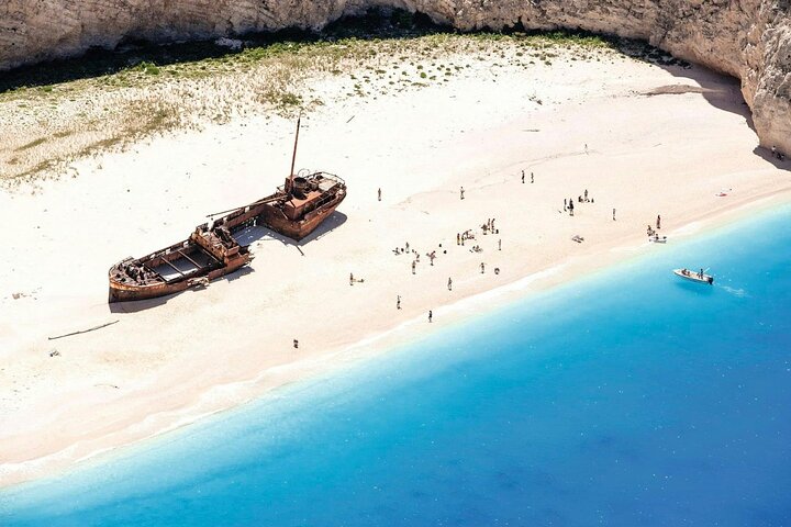 Cruzeiro no Norte de Zante com Cabo Skinari e Praia Xigia