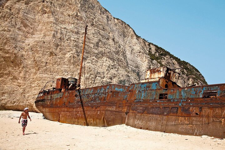 Cruzeiro no Norte de Zante com Cabo Skinari e Praia Xigia