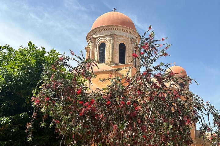 Vanuit Rethymno Privétour: Chania-Heilige Drievuldigheid-Olijfoliefabriek