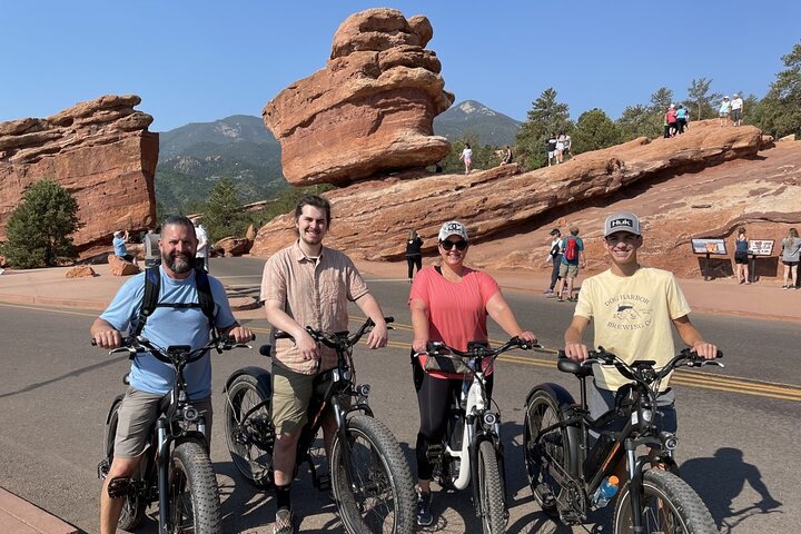 Garden of the Gods Highlights og Gems Guided E-Bike eBike Tour