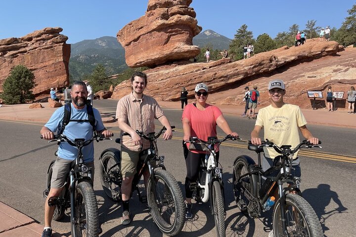 Elektrisk elsykkeltur i Manitou Springs & Garden of the Gods
