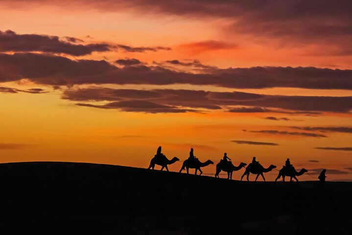 Exclusieve Merzouga Desert Safari: Kamelentocht, zandsurfen & diner