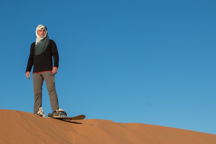 Exclusieve Merzouga Desert Safari: Kamelentocht, zandsurfen & diner