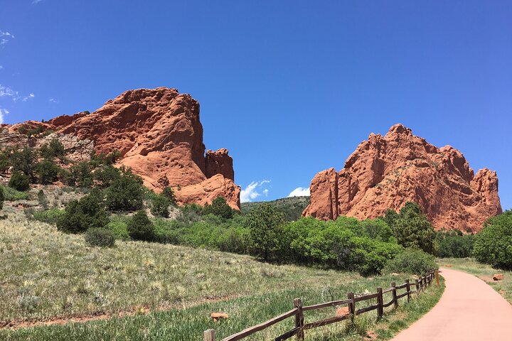 Kør Manitou Springs & Garden of the Gods Bedste guidede eBike-tur!