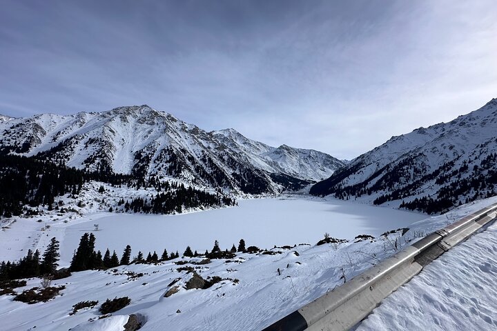 Big Almaty Lake & Thermal Springs at AlmaArasan Gorge by Car 9 AM