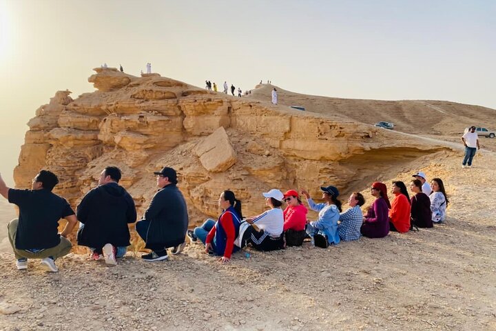 Edge of the World Riyadh Tour with Camel Ride & Dinner