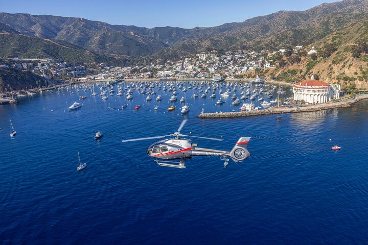 Helikoptertransfer: Catalina Island nach Long Beach