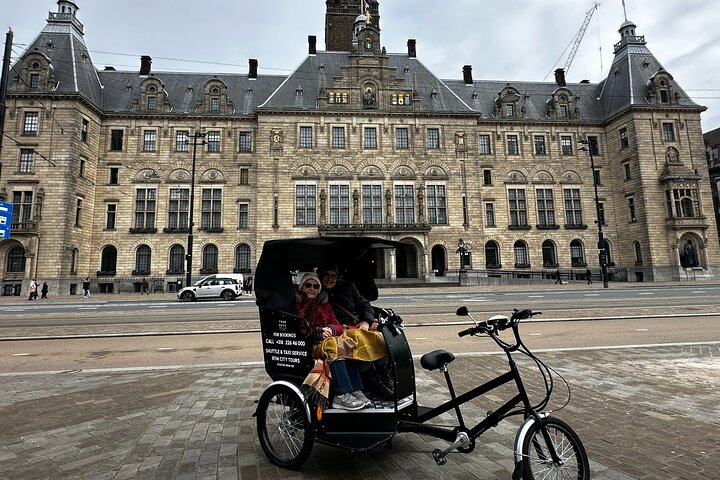 Tour privado en Pedicab/Rickshaw por Rotterdam con un guía local