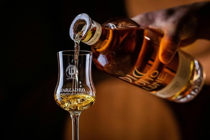 Lake Molveno och Grappa Distillery Tour med provningar