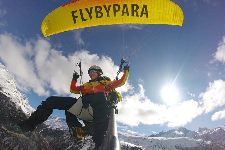 FLYMATTERHORN VIP Tandem Paraquedas Zermatt Matterhorn Vista