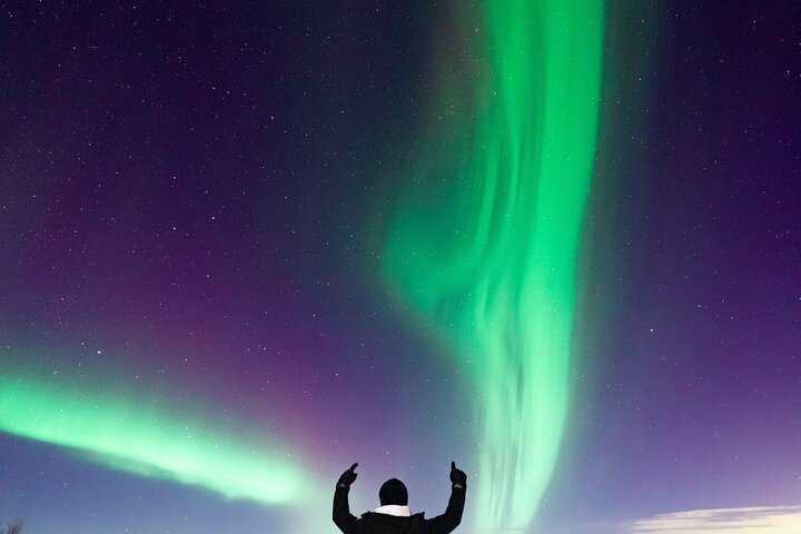 Rovaniemi : Northern Lights Hunt + Foto's & 100% garantie restitutie