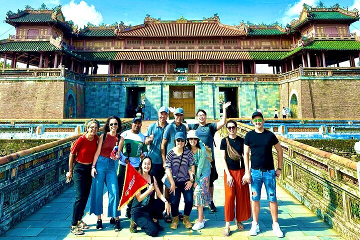 Hue Citadel-tur med autentiskt tåg via Hai Van Pass från Da Nang