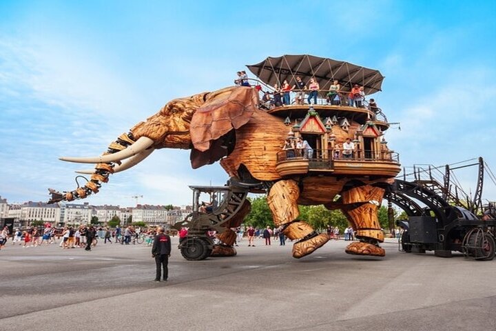Nantes må-se attraksjoner gåtur med en guide