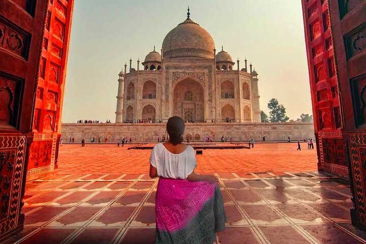 11 heures - Circuit Agra: Lever et coucher de soleil du Taj Mahal de Delhi.