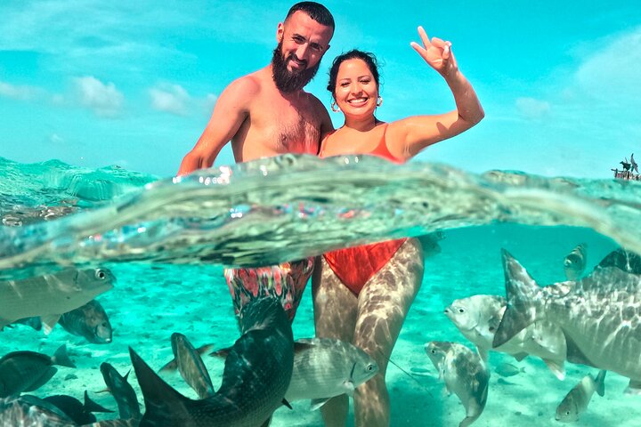 Excursion en bateau semi-privée d'une journée complète à Johnny Kay et à l'aquarium naturel