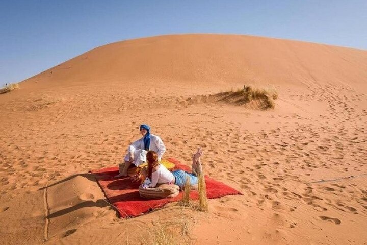 Tour del deserto di Erg Chigaga da Mhamid in 4x4 Marocco Sahara dune