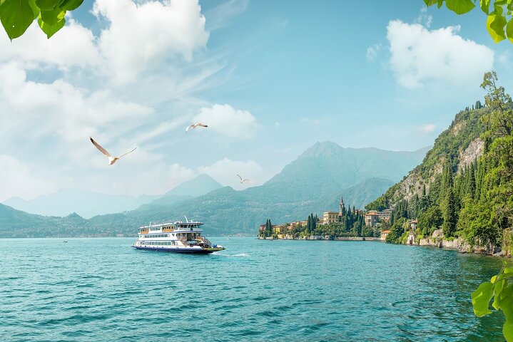 Como, Bellagio & Varenna : Kleine groep vanuit Milaan met boottocht