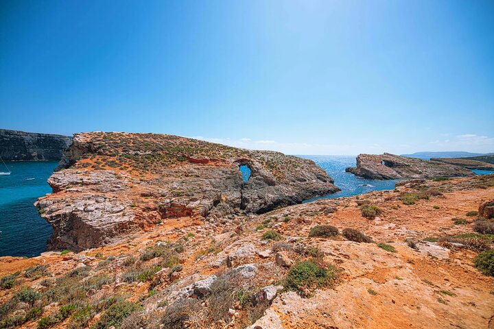 Crociera di andata e ritorno per Malta, inclusa la Laguna Blu con pranzo e bevande